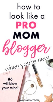 How To Make Your Blog Look Professional (Be A Pro Mom Blogger) - Twins ...