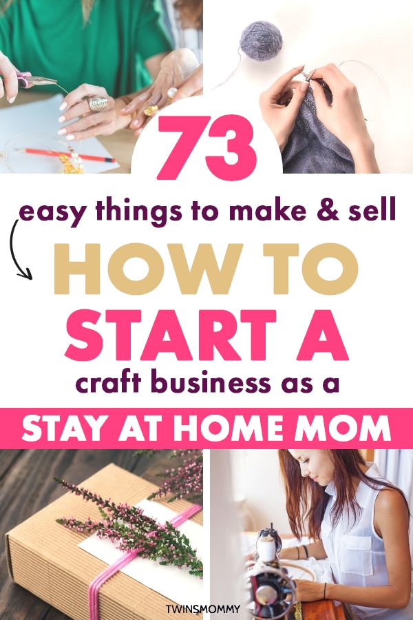 87 Crafts You Can Make and Sell as a Stay at Home Mom - Twins Mommy