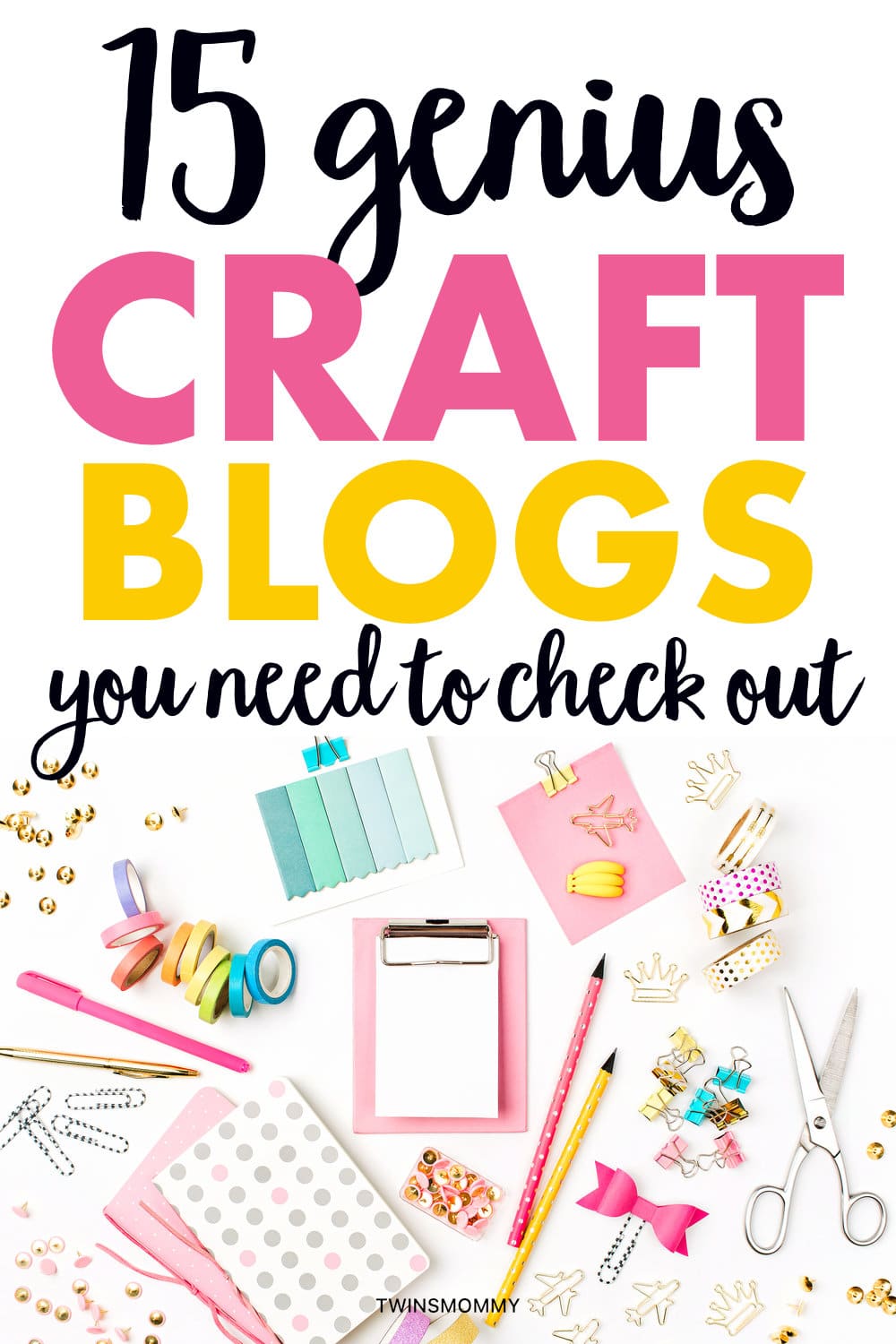 15 Genius Craft Blogs You Need to Check Out Twins Mommy