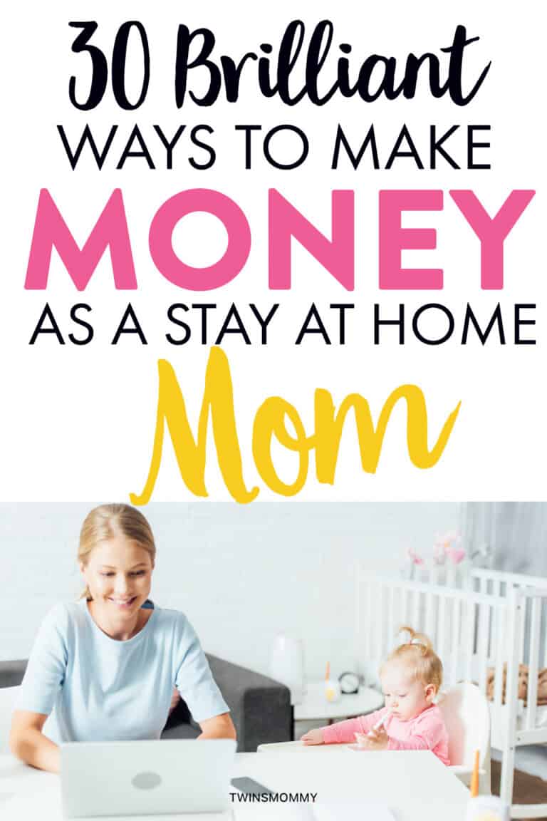 30 Brilliant Ways to Make Money as a Stay at Home Mom for 2022 - Twins Mommy