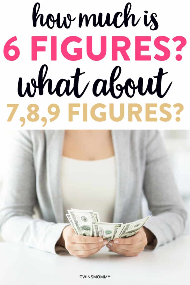 How Much Is 6 Figures Six Figure Salary 8 9 10 Figures Twins Mommy