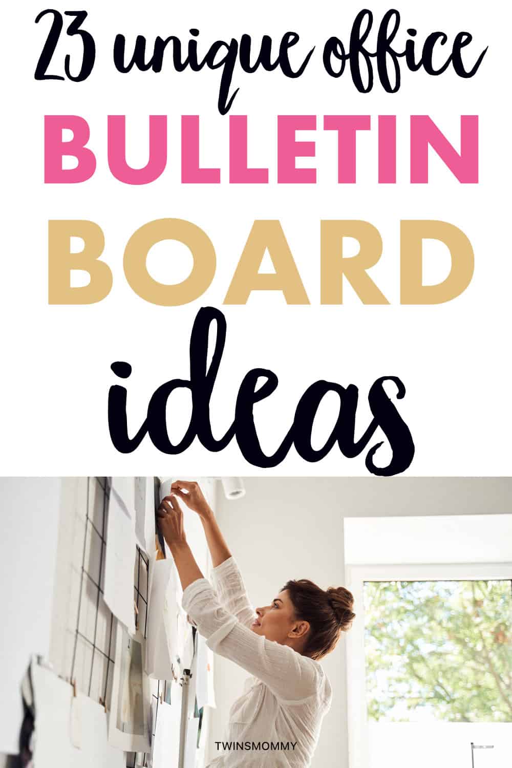 23 Unique Bulletin Board Ideas for Your Home Office Twins Mommy