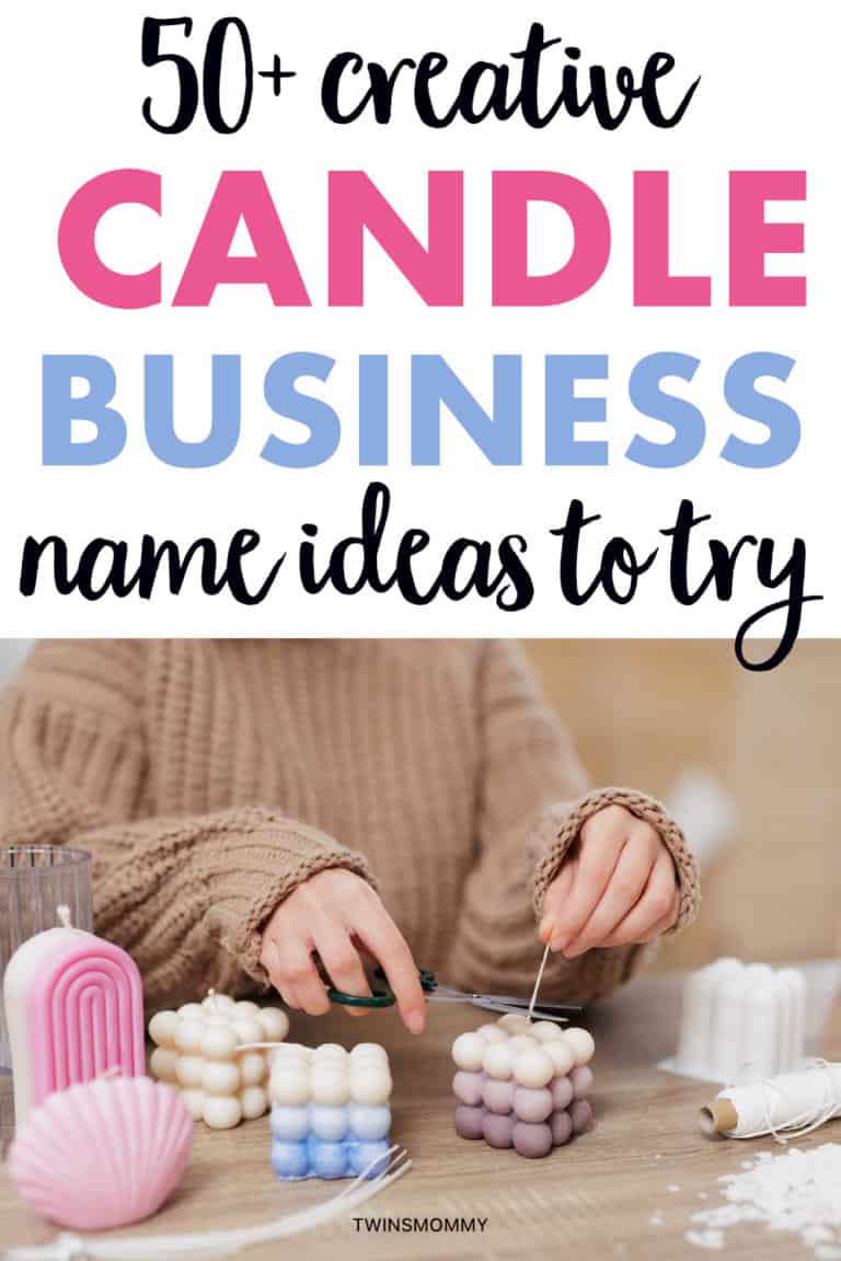 50+ Fun Candle Business Name Ideas for You - Twins Mommy