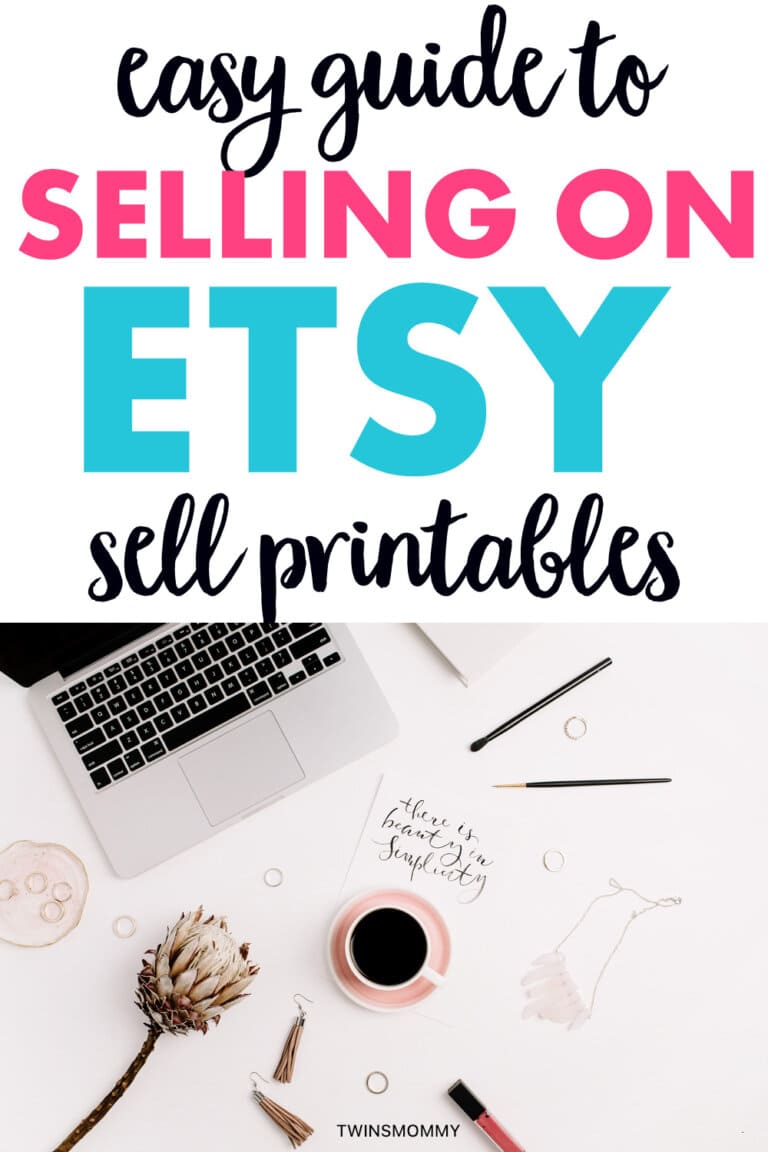How to Sell Printables on Etsy (2024 Guide for Beginners) - Twins Mommy