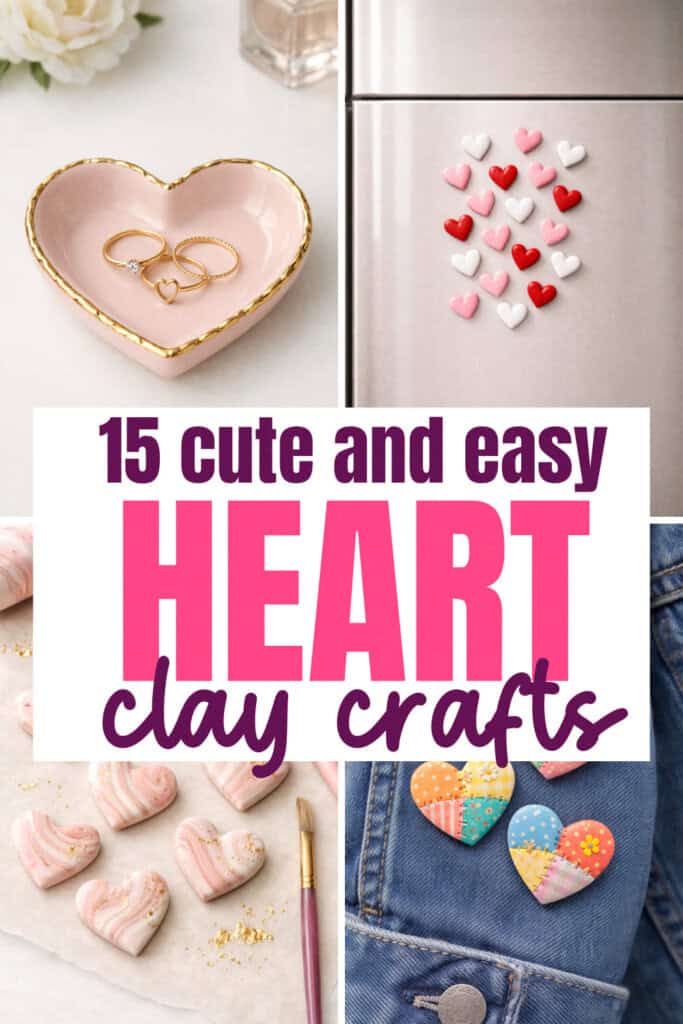15 Easy Valentine's Heart Clay Ideas to Make & Sell - Twins Mommy