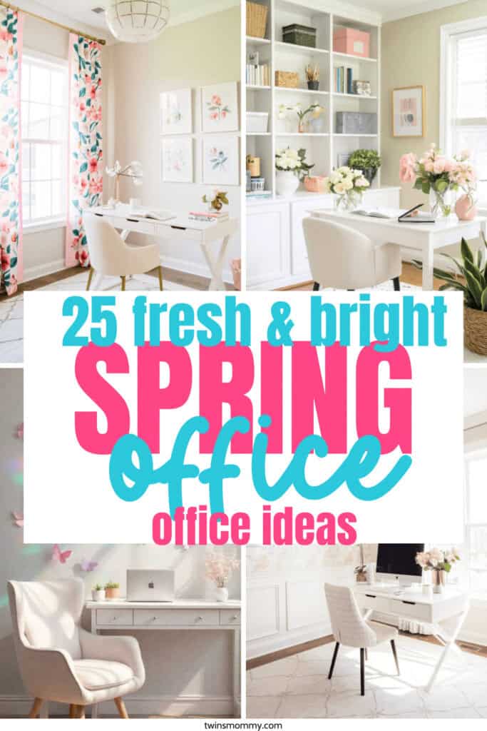 25 Chic Spring Office Decor For Your Home Office Twins Mommy 25 Chic Spring Office Decor For Your Home Office Twins Mommy